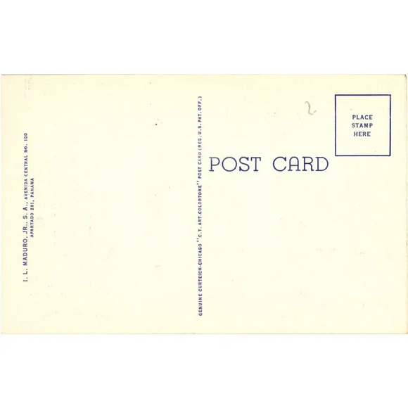 Park in Colon Panama Postcard - Picture 2 of 2